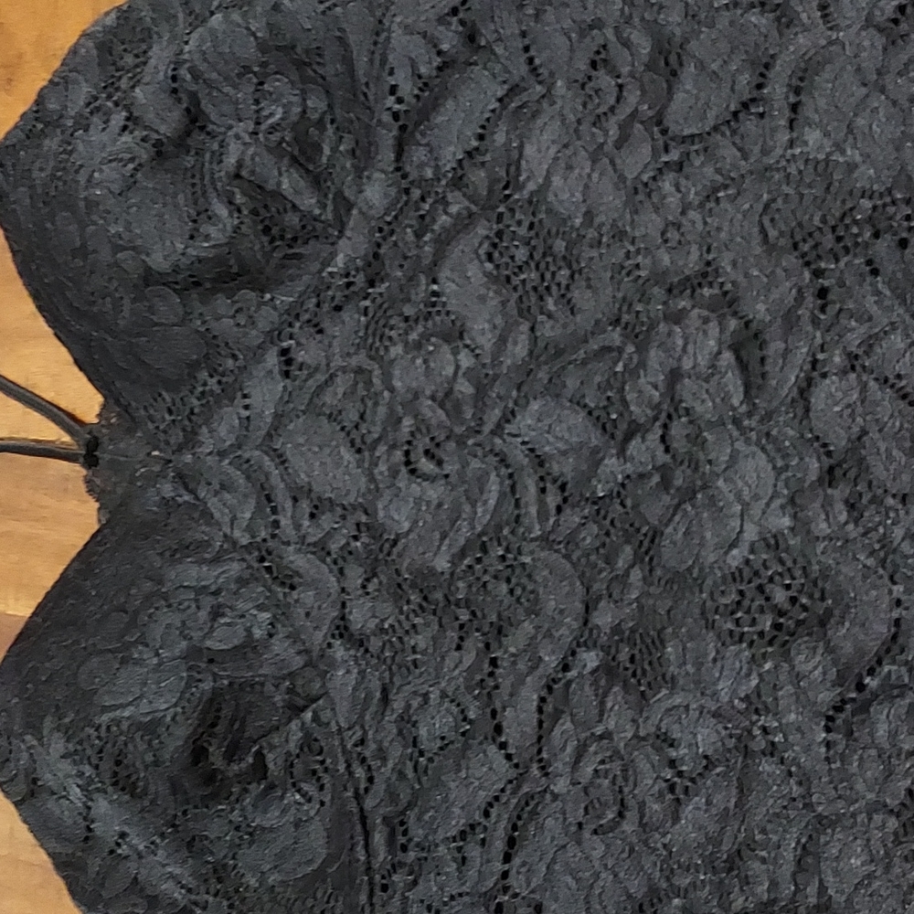 58. Black lace dress NWT - Picture 2 of 5